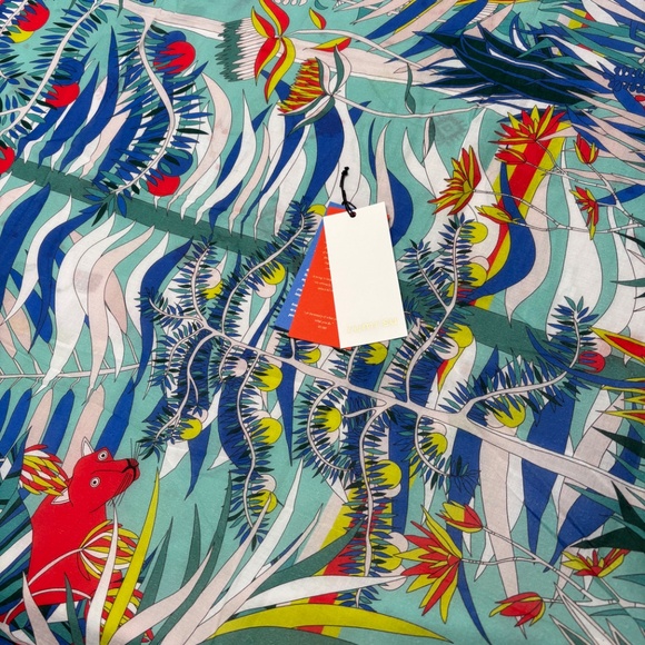 Rumisu large cotton scarf - Picture 2 of 2